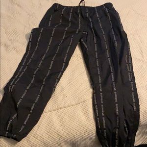 Supreme reflective pants